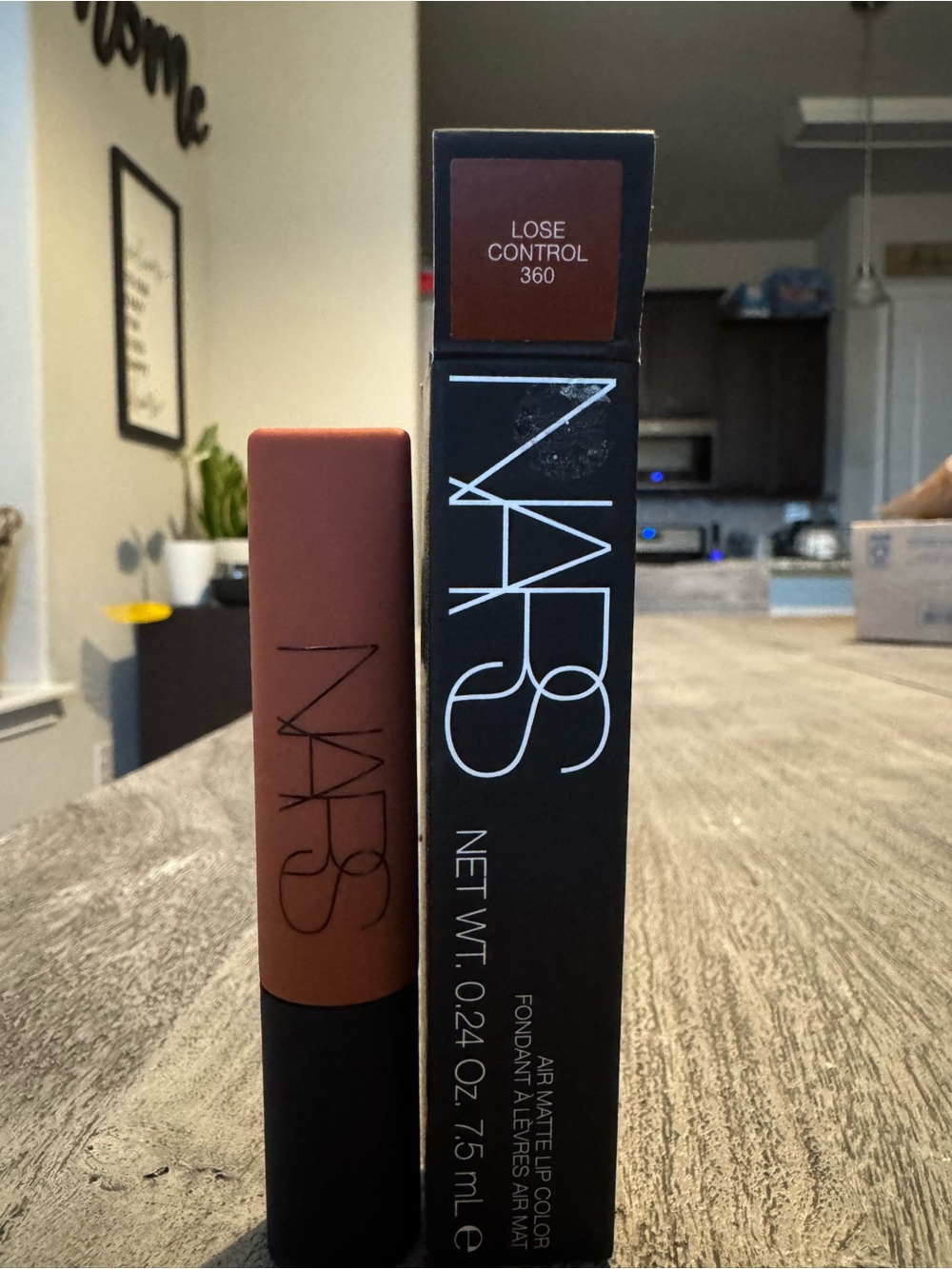 NARS Air Matte Lip Color — Lose Control (360) Brown Nude